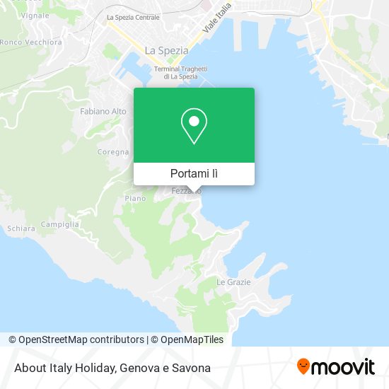 Mappa About Italy Holiday