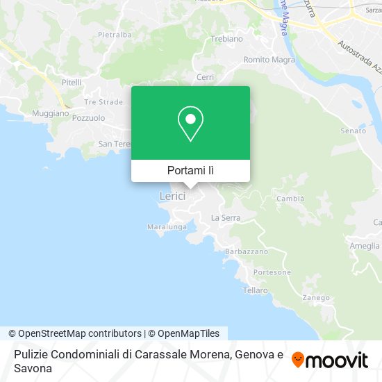 Mappa Pulizie Condominiali di Carassale Morena