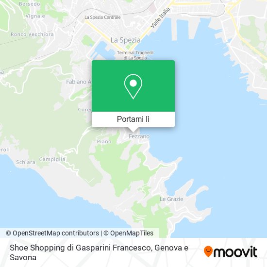 Mappa Shoe Shopping di Gasparini Francesco