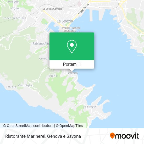 Mappa Ristorante Marinerei