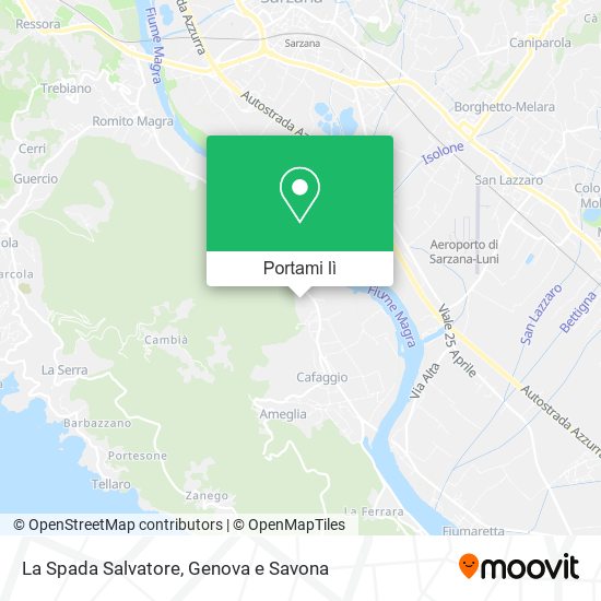 Mappa La Spada Salvatore