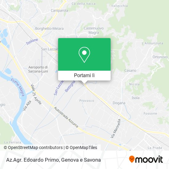 Mappa Az.Agr. Edoardo Primo