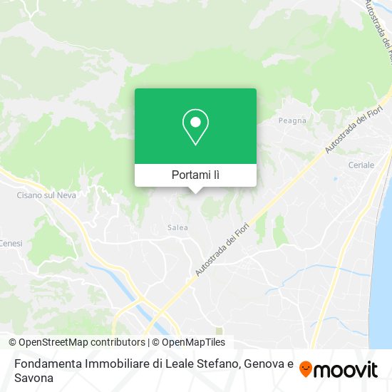 Mappa Fondamenta Immobiliare di Leale Stefano