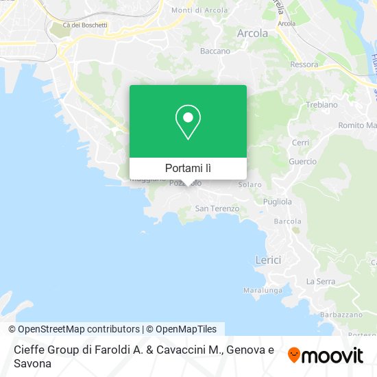 Mappa Cieffe Group di Faroldi A. & Cavaccini M.