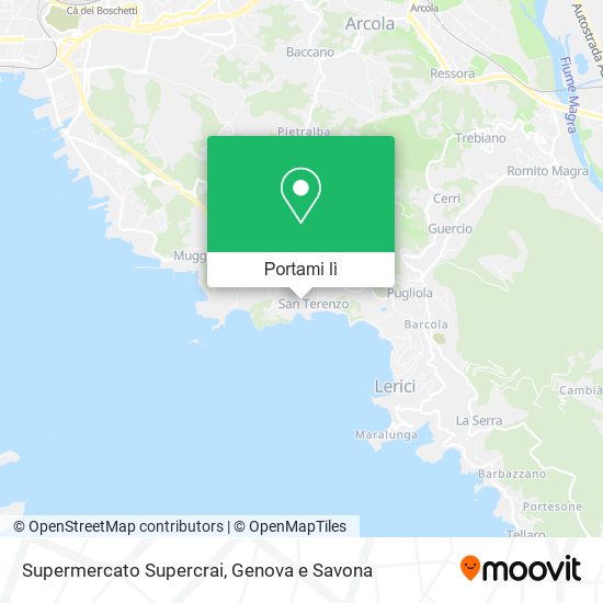 Mappa Supermercato Supercrai