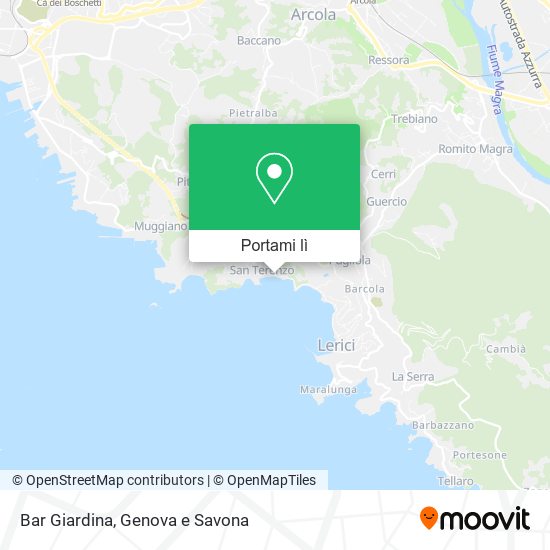 Mappa Bar Giardina