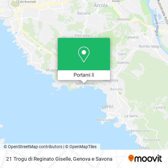 Mappa 21 Trogu di Reginato Giselle