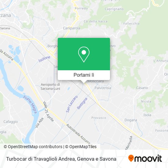 Mappa Turbocar di Travaglioli Andrea