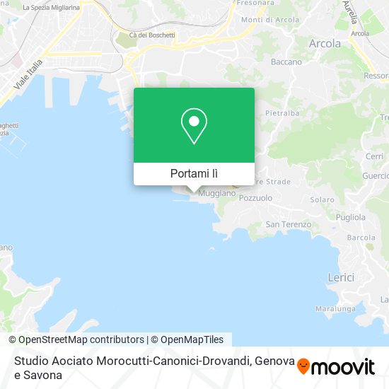 Mappa Studio Aociato Morocutti-Canonici-Drovandi