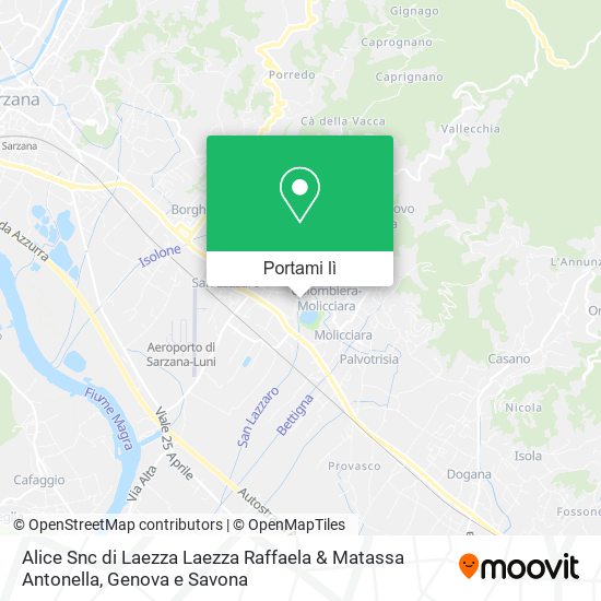 Mappa Alice Snc di Laezza Laezza Raffaela & Matassa Antonella
