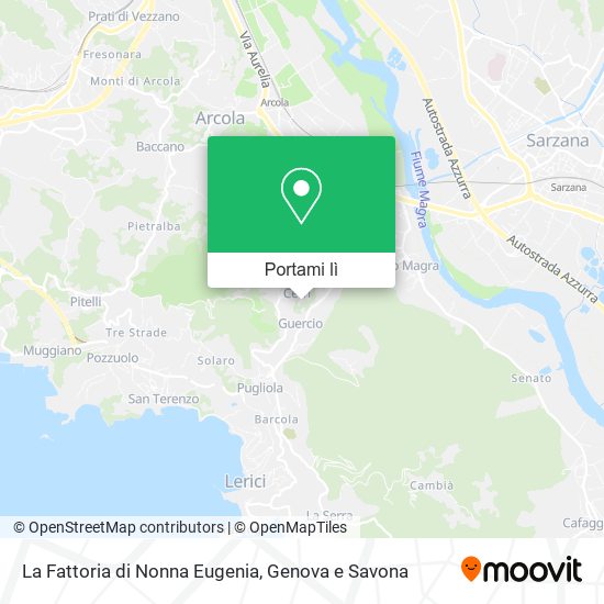 Mappa La Fattoria di Nonna Eugenia