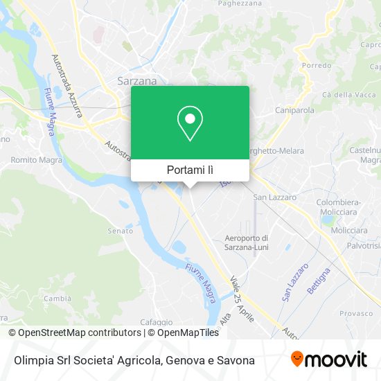 Mappa Olimpia Srl Societa' Agricola