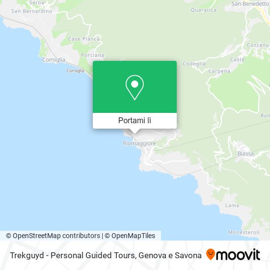 Mappa Trekguyd - Personal Guided Tours