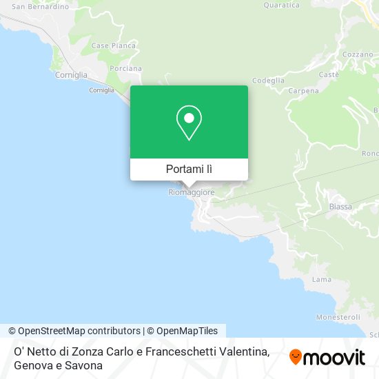 Mappa O' Netto di Zonza Carlo e Franceschetti Valentina