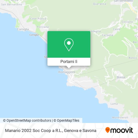 Mappa Manario 2002 Soc Coop a R.L.