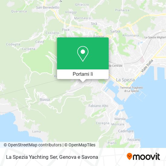 Mappa La Spezia Yachting Ser