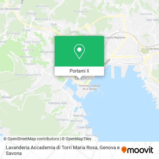 Mappa Lavanderia Accademia di Torri Maria Rosa
