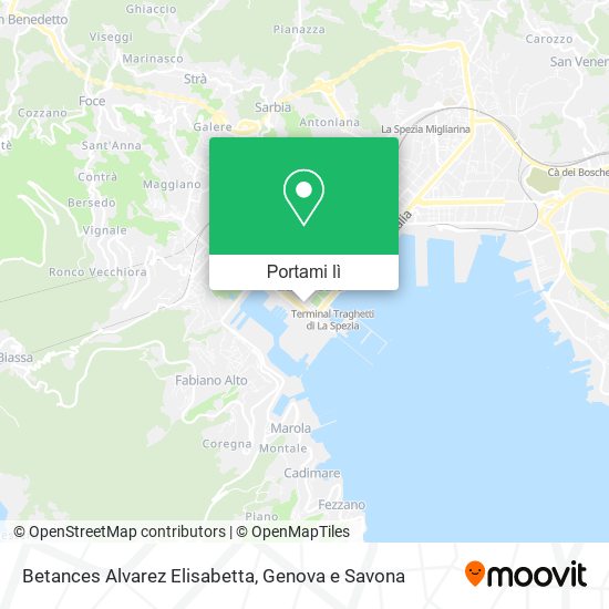 Mappa Betances Alvarez Elisabetta