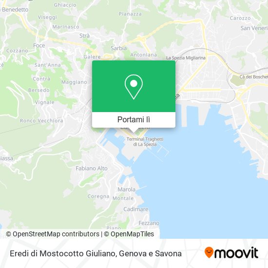 Mappa Eredi di Mostocotto Giuliano