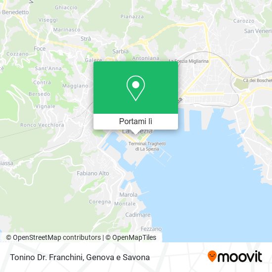 Mappa Tonino Dr. Franchini