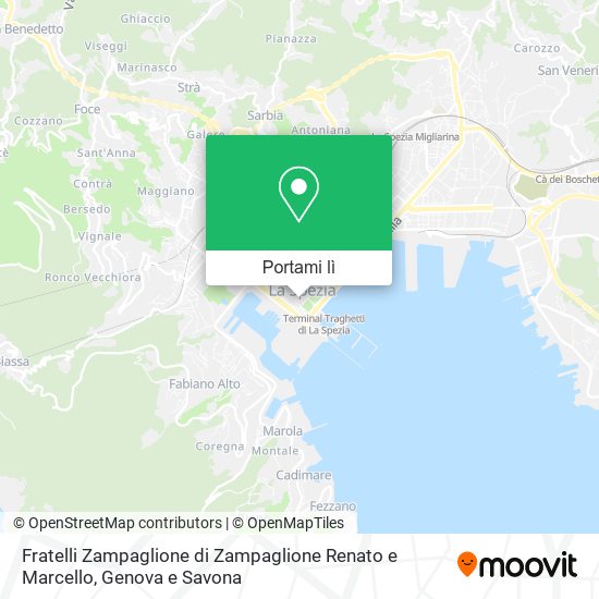 Mappa Fratelli Zampaglione di Zampaglione Renato e Marcello