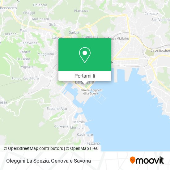 Mappa Oleggini La Spezia