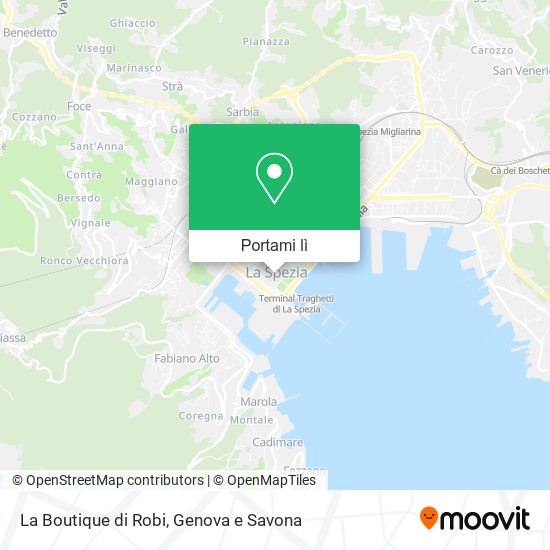 Mappa La Boutique di Robi