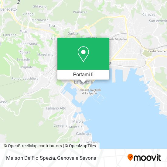 Mappa Maison De Flo Spezia