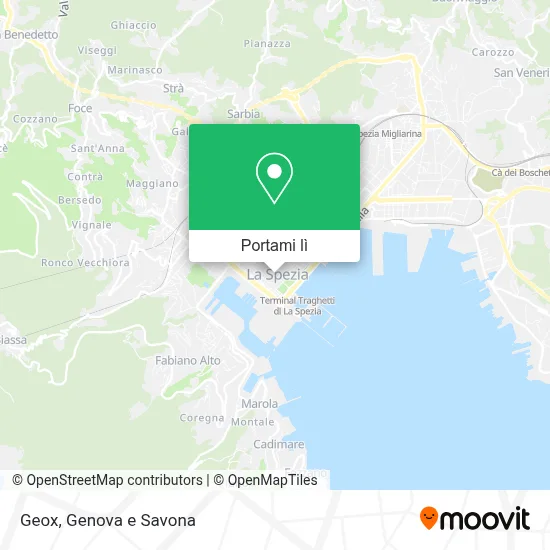 Mappa Geox