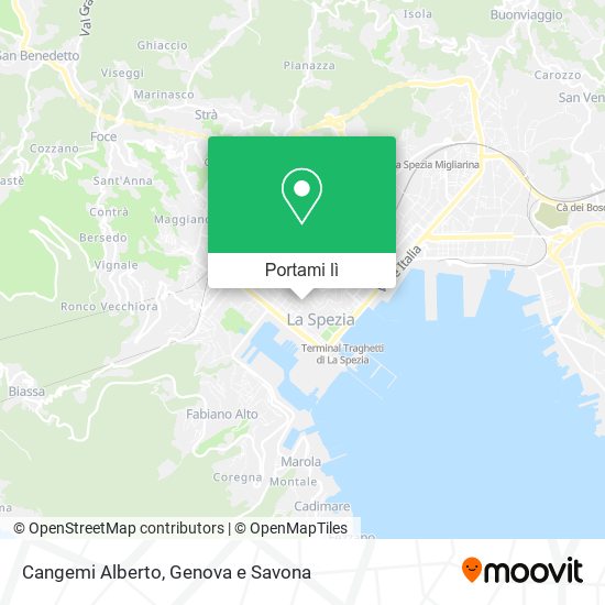 Mappa Cangemi Alberto