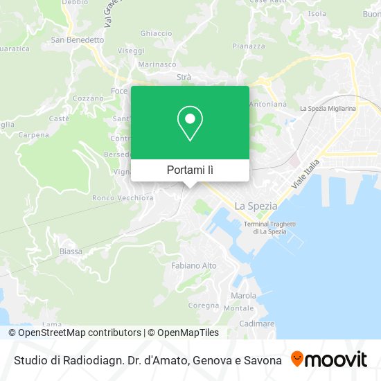 Mappa Studio di Radiodiagn. Dr. d'Amato