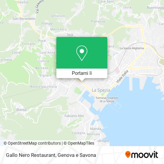 Mappa Gallo Nero Restaurant