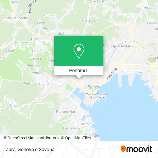 Mappa Zara