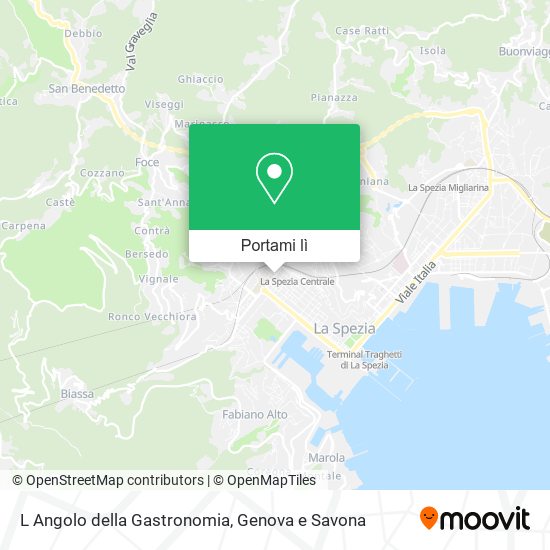 Mappa L Angolo della Gastronomia