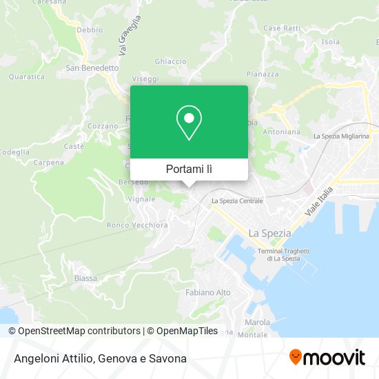 Mappa Angeloni Attilio