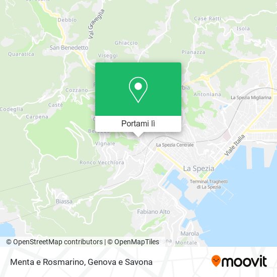 Mappa Menta e Rosmarino