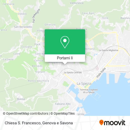 Mappa Chiesa S. Francesco
