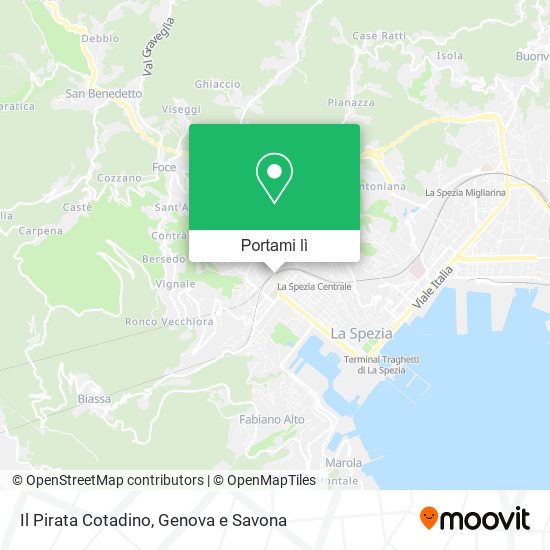 Mappa Il Pirata Cotadino