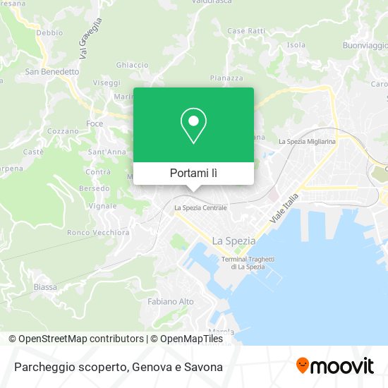 Mappa Parcheggio scoperto