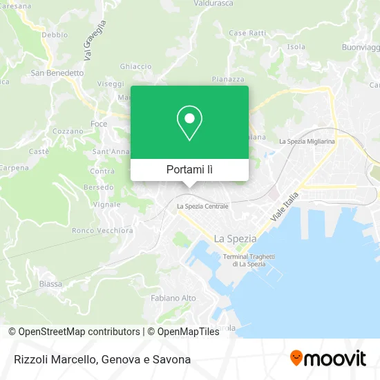 Mappa Rizzoli Marcello