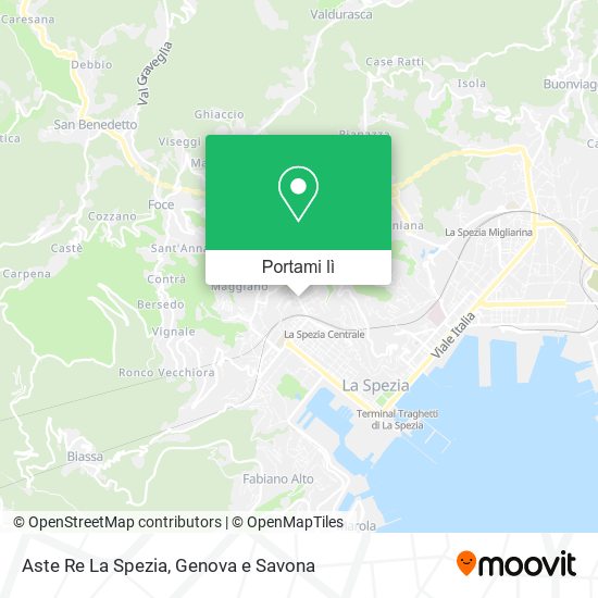 Mappa Aste Re La Spezia