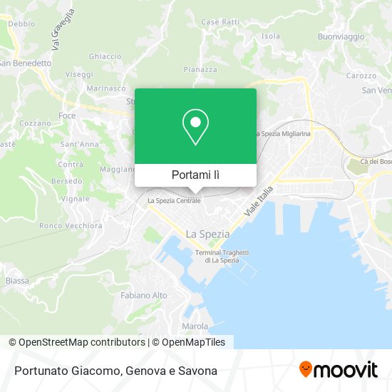 Mappa Portunato Giacomo