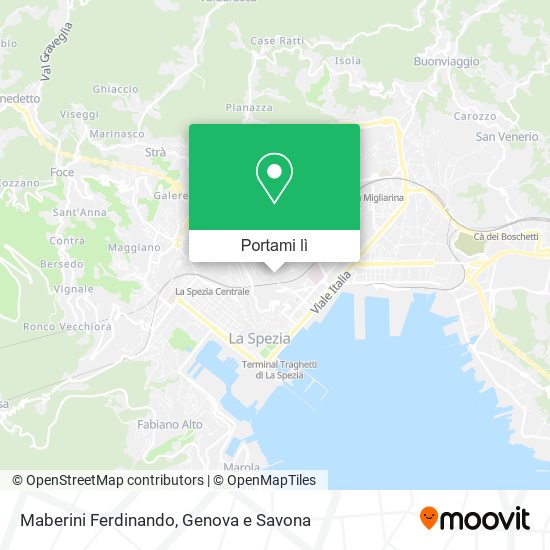 Mappa Maberini Ferdinando