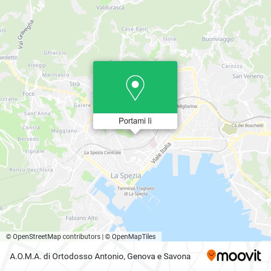 Mappa A.O.M.A. di Ortodosso Antonio