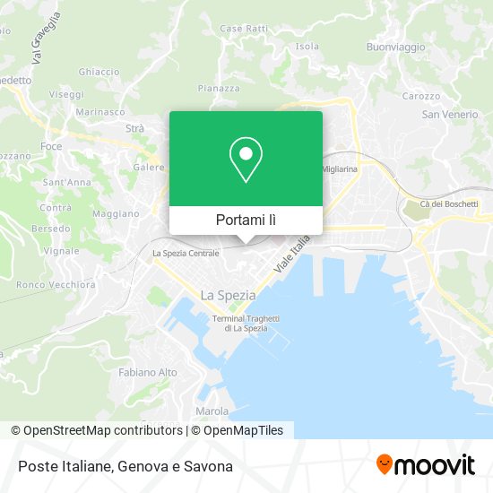Mappa Poste Italiane
