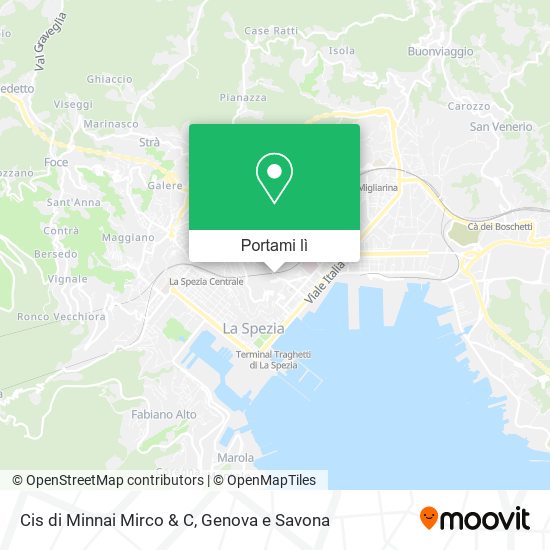 Mappa Cis di Minnai Mirco & C