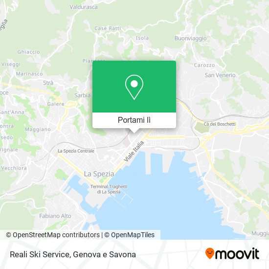 Mappa Reali Ski Service