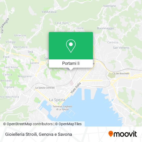 Mappa Gioielleria Stroili