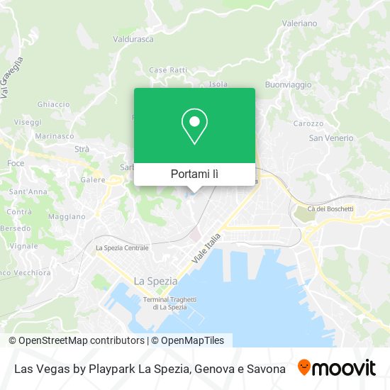 Mappa Las Vegas by Playpark La Spezia