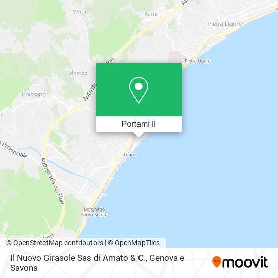 Mappa Il Nuovo Girasole Sas di Amato & C.